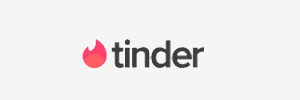 Das Logo von Tinder